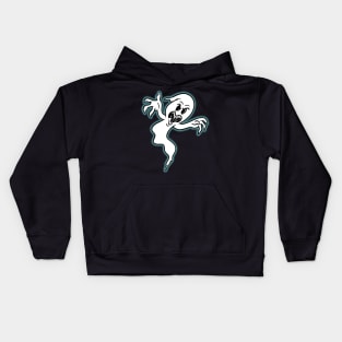 Creepy Halloween Vintage Cartoon Horror Ghost Kids Hoodie